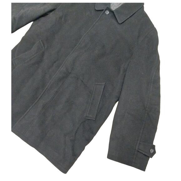 MADE IN ITALY 46R MEN BLAZER OVERCOAT CASHMERE VIRGIN WOOL BLEND - Picture 7 of 8